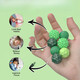 Bola sensorial de silicona popular de gran tamaño novela Magnetic bola magnética bola sensorial descompresión de juguete perla magnética 8 paquetes-color aleatorio