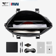 Sieben Wolfs echte Ledergeschäftsschette Männer 2025 Neue Männerhandtasche Laptop -Tasche Cowhide für Daddy Rucksack Black #2 #