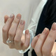 Mein siebentägiger handwächstes Nagel Großhandel Kristallstein Katze Auge Kleine rote Buch Whitening Nails können gefälschte Nägel bis 1047 Kristallpurpur Schmetterling Phototherapie Klebermodell abgelöst werden
