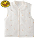 
G.DUCKKIDS Spring and Autumn Baby Cotton Vest Four Seasons Newborn Cotton Vest Men and Girls Warm Vest Top Jacket Beige: Banana Bear: Vest 73 cm