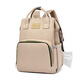 Velvet Ártico 2025 Nuevo bolso madre Mother Bag Mother Bag a prueba de agua Multifuncional Bolsa de leche de gran capacidad Polvo Bag Color de color caqui [28 litros impermeables en espesas] Entrega al carruaje de los niños colgando