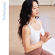 Common sage yoga elegant cross beautiful back one cup BRA zero sense sports fitness breathable underwear women's top FY14110 Yunduobai M