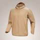 Archaeoptera bird (ARC'TERYX)ARC'TERYX Archaeoptera bird men's SIMA HOODY skin clothing sun protection jacket pullover streaming blue/Electra/X6628 L