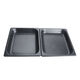 Steam oven baking pan GN12 square non-stick baking pan is suitable for Rational Fagor Just Gold Armor 12*60mm non-stick punched baking pan
