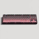 Belly Spirit (FLESPORTS) MK870 Blackberry side engraving Mechanical keyboard Wired wireless Bluetooth customized e-sports office silent axis Pearl white Scented side engraving (Pro version) BOX white axis x single mode (wired)