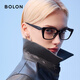 Bolon Tyrannosaurus Yang Zi's Myopia Glasses Frame 25 Producto nuevo sin maquillaje Cat Eye Marco negro para mujeres BJ5187 [mismo modelo para Yang Zi] B10