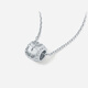 Saturday Fortune PT950 platinum necklace platinum pendant Passepartout birthday gift B0622031 about 4.69g 40+5cm