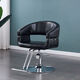 
Dilanmu Barber Shop Chair [3878 people praised] Haircut Chair Special Hair Cutting Chair for Hair Salon lifting and rotating simple off-white with foot pedal