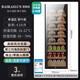 Bai Kailun red wine cabinet first-class energy efficiency constant temperature moisturizing zero embedded household commercial dual temperature frequency conversion air-cooled frost-free wine wine liquor beverage fruit refrigeration and preservation display cabinet 1.8 meters | single temperature | tea style | 420L