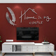 
Acrylic 3d stereo TV background sticker self-adhesive bedroom room mural layout dining table wall decoration 13969 separate decorative light 1.4m small