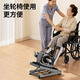 Youku elderly rehabilitation training bicycle home cerebral infarction hemiplegia fitness rehabilitation equipment leg upper and lower limb exercise Bluetooth music smart rehabilitation machine + left leg brace