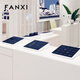 
FANXI [New Product] Jewelry Display Plate Display Props Ring Necklace Earrings Counter Jewelry Display Rack 8-Port Chain Plate_(4_1 Plate)-P15904