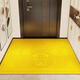Sanqihu Chinesischer Stil Goldener Feng Shui Eingangstür Bodenmatte PVC Scrubbing Eingang Eingangstür Anti-Rutschfest Guzhen-Gold-12159 60*90 cm Leder verdickt 5 mm