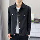 
Playboy (PLAYBOY) jacket for men casual and versatile 2025 new spring and autumn thin small lapel jacket summer men's clothing business high-end trend khaki XL [suitable for 130-145Jin [Jin equals 0.5 kg]]