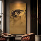 Pinturas de té zen de estilo de cobre dorado de estilo zhonglu