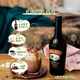 百利（Baileys）甜酒 力娇酒奶酒 洋酒组合装 原味700ml+草莓味700ml