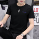 
Seven Wolves summer men's short-sleeved T-shirt slim thin sports and casual top ice silk half-sleeved round neck T-shirt Korean style #1421 White# M (95Jin[Jin equals 0.5 kg]-110Jin[Jin equals 0.5 kg])
