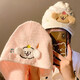 Fan Ye's cute line puppy hair drying cap for women super absorbent quick drying hair towel shower cap adult thickened coral velvet
