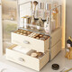 Sailotou cosmetics desktop storage box household transparent acrylic facial mask organizer storage basket sundry box storage rack cream drawer box