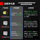 Meilingyun series [support on-site installation] Commercial range hood Large suction fume purifier integrated machine Small hotel environmentally friendly stainless steel smoke exhaust hood Rural earth stove kitchen and catering 60*45*26 cm [680W single fan] Self-installation [flagship style]
