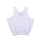 
New summer pure cotton thin suspender vest for middle-aged and elderly women can wear it with half a piece of short mother's underwear underwear underwear - white XXL size - 1 piece