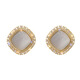 S925 Silver Needle Rhinestone Cat's Eye Retro Small Stud Earrings 2023 New Feminine Earrings Main Image