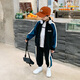 Zuoxi Children's Clothing Boys Sports Sports 2025 Nouveau pantalon de veste d'automne