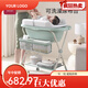 Sweeby Sweeby Windel Tisch Babypflege Tabelle Multifunktionales Neugeborenen Babywindel wechseln mit badewanne berührender tisch grüne badeweichkan nehmen eine bade individuelle badewanne
