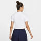 Nike (Nike) Sportswear Damen Kurzarm Rippes Revers T-Shirt IM3393-100 L