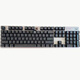Convient pour le nouveau clavier mécanique K845 Original Transparent en deux couleurs Blosry Blossom Black et Grey Keycap pas de Keycap de couleur mélangée blanche et rose 104 touches