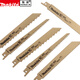 Wen Yijia sierra personalizada sierra de sierra corta metal de metal Woodworking cuchilla de sierra más larga dental meta gruesa recíproca de sierra cuchilla de sierra 152 mm cinco b16835