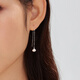 Lukfook Jewelry Platinum 950 Shell Platinum Earrings Earrings Gift Price L19TBPE0002 1.33g (including labor cost 157 yuan)