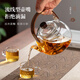 Niye teapot, glass teapot, stove-cooked teapot, high borosilicate glass teapot, kettle, tea-making health pot, new style