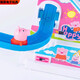 Pupan climbing stairs toys pig children 36 years old track car boy duck electric roller coaster SN3893 cute pig climbing stairs 12 piglets large size + 3 sections 5 battery version