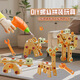 【孩子超爱玩】儿童动手拧螺丝DIY组装拆卸工具箱套餐益智玩具 158件工具（含收纳箱+电钻）