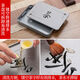 Plate de thé Pupan pour la maison Utilisation de luxe léger Petit drainage et stockage d'eau Table à thé Kung Fu Set Rock Slab Simple Dry Brewing Table Table Merce personnalisé blanc Cold Jade Embedded 3524