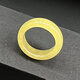 Ruoximeng natural beeswax ring, Russian raw ore amber, white flower nectar ring, chicken oil yellow ring, men's and women's jewelry accessories, chicken oil yellow beeswax, 72.8mm, No. 32 inner diameter, 23.2 circumference