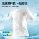 Warrior Mesh T-Shirt Herren kurzärmeligte Eisseide Dünne Sommer im Freien Sport im Freien, das schnelle trockene Männer locker kühles T-Shirt-Hemd läuft