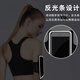 Zailu running arm bag with touch screen running mobile phone carrying artifact running equipment wrist bag mobile phone case sports mobile phone bag gray touch screen reflective strip headphone hole