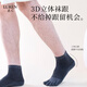 LU REN socks men's toe socks pure cotton sweat-absorbent and breathable spring and summer cotton split-toe socks men's black mid-calf socks 7102 7102-white (mesh)-pack 5 pairs one size fits all