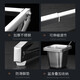 科至途不锈钢份数盆加长伸缩架调料展示盒奶茶店果酱六格方盆分格粉方盒 (8格套装)带开口盖(不锈钢内盒3