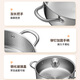 SUPOR hot pot household soup pot 304 stainless steel hot pot special pot for instant noodles cooking induction cooker gas stove universal suitable for 1-2 people diameter 28cm