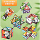 
Lierui Variety Infinite Rubik's Cube Children's Three-dimensional Toy Panda Geometric Folding Flip Unzip 3D Deformed Building Blocks 80% Selection/Variety Rubik's Cube Panda Model [full set of 6