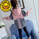G.Duckkids Girls 'Jacke 2025 Frühlingskleidung neuer Stil Internet-Promi Kindermitte des Kinderwindbrechers modische Mädchen Spring- und Herbst-Dicke Tops, Hintere Riegel Windbrecher Pink 150 Empfohlene Höhe 140 cm