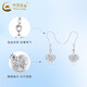 China Gold (CHINA GOLD) PT950 Platinum Ear Hooks Wound Love Heart Women New Light Luxury Niche High-end Earrings Birthday Gift for Girlfriend PT950 Platinum Wound Love Ear Hooks Pair Approximately 2.9g