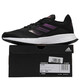 Adidas women's shoes summer new sports shoes urban running training lightweight breathable white shoes wear-resistant cushioned jogging shoes eg3291/three stripes/black 38.5