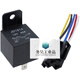 Automotive relay 40A12V24V36V48V60V72V DC normally open and normally closed conversion can be used on motorcycles. Four legs are normally closed and work when power is off.