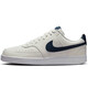 Nike Herrenschuhe 2025 Sommer Neu einfacher Version Air Force One Court Sneakers Weizenfarbe Casual Schuhe HQ4867-101 Segel Weiß/Ortel Deep Sea Blue 44.5