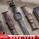 佑庭适用苹果手表表带applewatch手表带S1049mm新款iWatch ultra表带 巧克力色+黑色配件 49mm（适用 iwatch Ultra1/2）