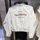 
NEW BALANCENB2025 Casual woven stand collar short windproof jacket cardigan jacket women NAF22112 NAF22112-DB S 155_80A
